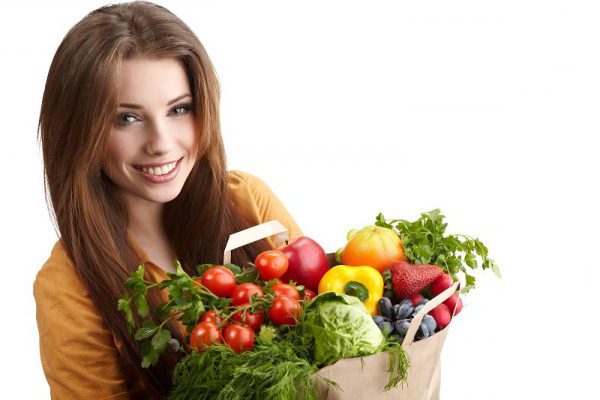 покупка овощей и фруктов